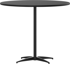 2 Black Bar Tables